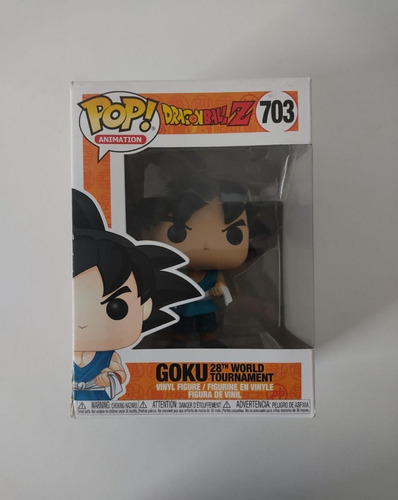 Funko Pop! Goku Torneo Otro Mundo Dbz - Caja Maltratada #703 | Envío gratis Funko Pop! Goku Torneo Otro Mundo Dbz - Caja Maltratada #703 | Envío gratis