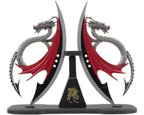 Comprar Dagas Dragon Con Base De Madera 