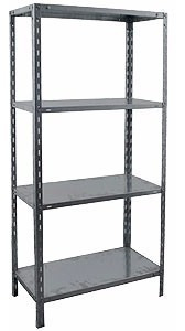 Imagen 3 de 4 de Estante Por Unidad 50kg 84 X 30 Cm Para Estanteria Metalica