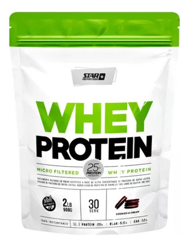 Star Nutrition Platinum Whey Protein 2lb (30 Servicios).