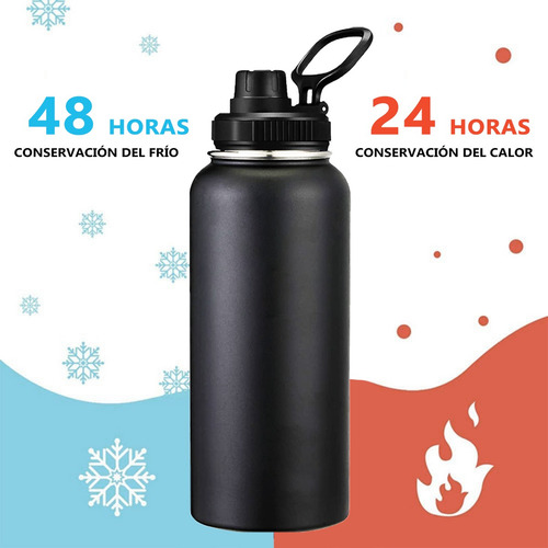 De Termo Vaso Botella Acero Inoxidable Con Fría/caliente 32