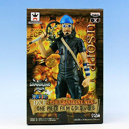 Banpresto One Piece 5.9-inch Film Gold Usopp Dxf Sculpture, 