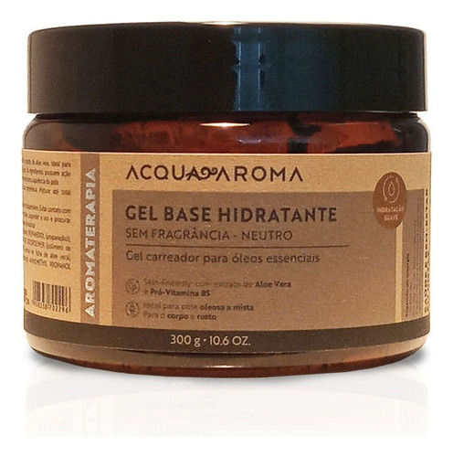  Gel Base Aromaterapia 300g Neutra