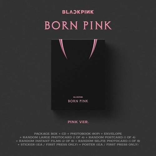 Imagen 1 de 5 de Blackpink Born Pink Standard Boxset Cd + Libro Nuevo Import.