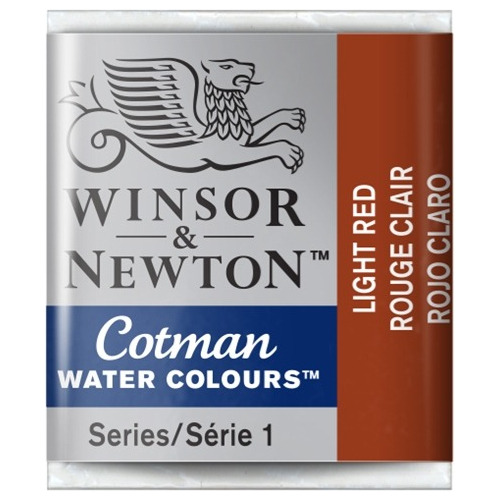 Acuarela Winsor & Newton Cotman ½pan Rojo Claro