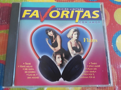 Flans Cd Favoritas Con Amor Z