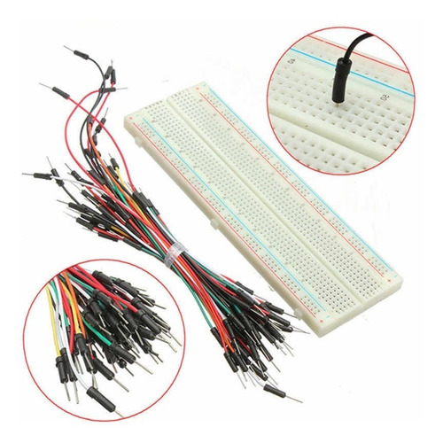 Kit Protoboard Breadboard Circuitos 830 Puntos Arduino Rasp