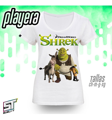 Playera De Shrek-0006