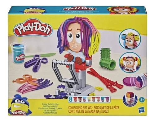 Set De Masas Hasbro Play-doh La Peluquería Diversión +3