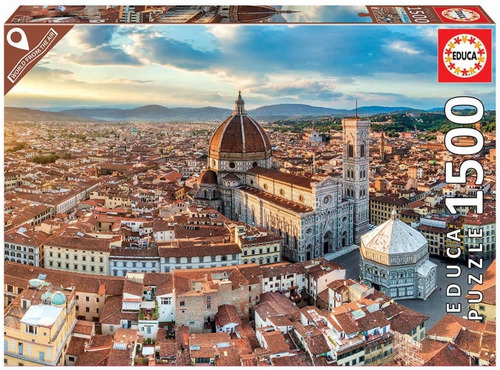 Florencia Italia Desde El Aire Rompecabezas 1500 Pieza Educa