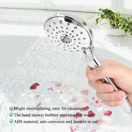 Set De Galvanoplastia G1/2 Pulgadas Para Ducha De Mano, Mang