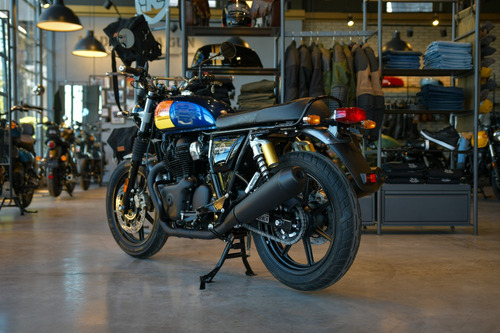 Royal Enfield Interceptor - Barcelona Blue Financiada