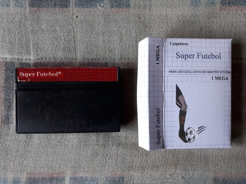 Master System - Super Futebol 1 Original + Mini Caixa