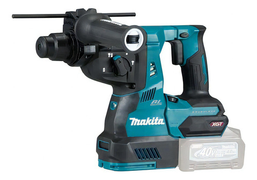 Martelo rotativo Makita 28mm SDS-plus 40v HR003gz - sem baterias turquesas