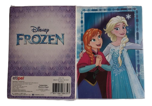 Álbum Fotográfico Frozen 10x15 Cm 36 Fotos Várias Estampas