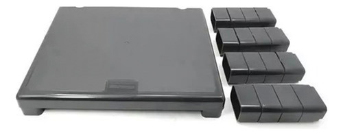 Suporte Notebook Monitor Laptop P/ Mesa 4 Níveis Desmontável