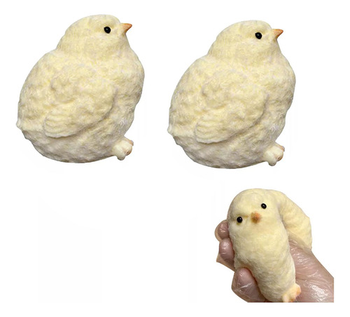 2 Unid Frango Pintinhos Macios Taba | Frango Squishy Para