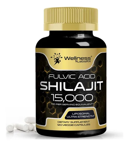 Puro Shilajit Del Himalaya Ultra Organico +15000mg 120caps