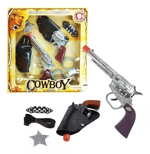 Cowboy Collection Set de pistola y cartuchera para niños Big Tex