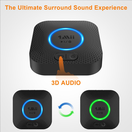 1mii B06 Plus Bluetooth Receiver, Hifi Wireless Audio Adapte