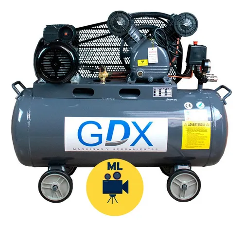 Compresor De Aire 3hp 100l Goldex G P