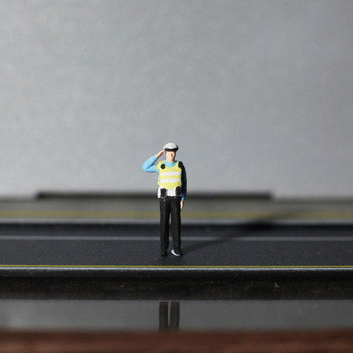 Figuras De Personas En Miniatura A Escala 1/64, Decoración