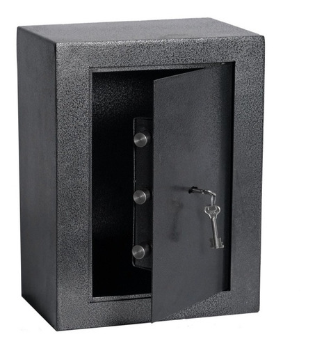 Imagen 1 de 2 de Caja Fuerte Llave 40x30x20 Cm Reforzada Abulonar Pared