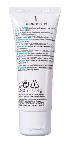 Imagen 2 de 2 de Crema Sensitive La Roche-Posay Toleriane día/noche para piel seca/sensible de 40mL