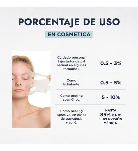 Imagen 9 de 10 de Acido Láctico Al 88% Ups 1 Kilo