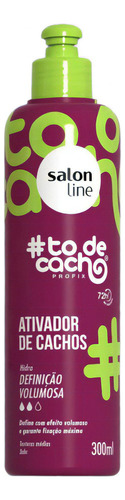 Ativador De Cachos Hidra Volume To De Cacho Salon Line 300ml