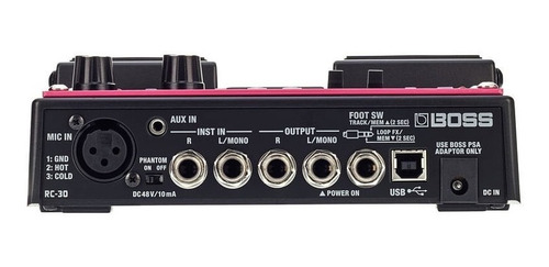 Imagen 3 de 9 de Pedal Analogo Boss Rc30 Guitarra Rc-30 Loop Station