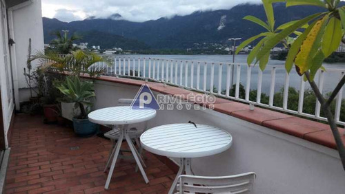Cobertura À Venda, 2 Quartos, 1 Suíte, 1 Vaga, Ipanema - Rio De Janeiro/rj - 21576