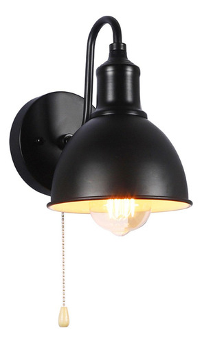 Aplique De Pared Con Interruptor De Cadena De Tracción E27