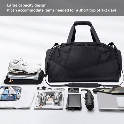 Bolsa Deportiva De Gimnasio, Bolsa De Viaje Con Compartiment