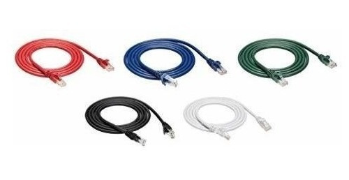 Cable De Internet Con Parche Ethernet Amazbasics Snagless Rj