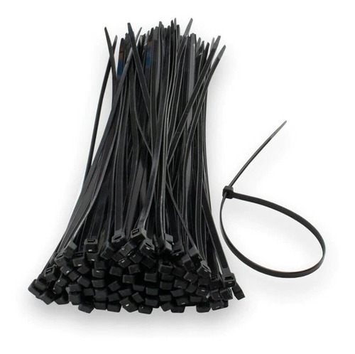 Cincho De Nylon Sujeta Cables De 192 Mm X 3.6 Mm Negro