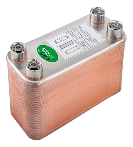 Vevor Intercambiador De Calor De 60 Placas 316l Hvac
