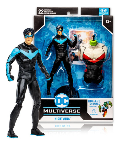 Dc Multiverse Nightwing Titans Mcfarlane Orig. Replay