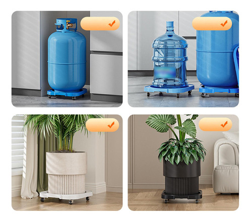 Jy Soporte Móvil For Tanques De Gas Con Base Resistente Azu
