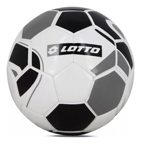 Pelota Lotto Futbol Nº5 Blanca/negra - Menpi