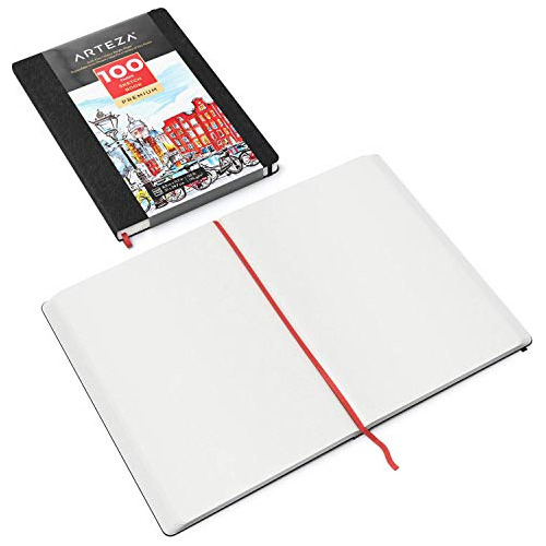 Arteza Cuaderno Boceto Pagina Bloc Oz M² Tapa Dura Cinta