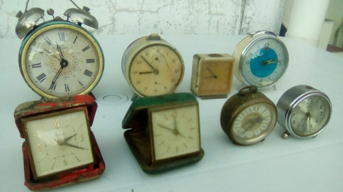 Lote Relojes Antiguos De  Colección Todos Funcionando