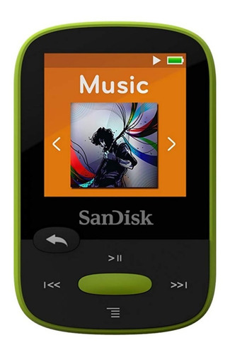 Sandisk Clip Sport 8gb Reproductor Mp3 Player