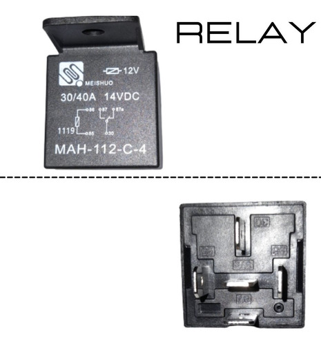 Relay Inversor 12v 30a / 40a Ampers Rele