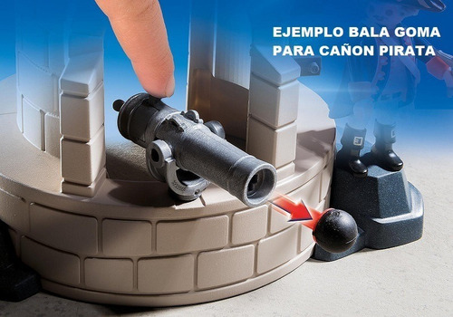 Playmobil Cañón Pirata Medieval