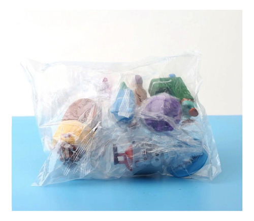 Kit 6 Bonecos Hey Duggee Desenho Infantil Miniatura Pvc
