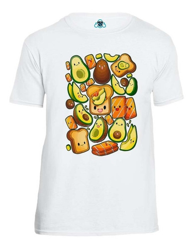 Playera Aguacate Pan Tostado Comida Divertida Regalo Mod.148