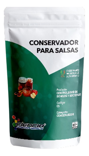 Conserv. De Salsas, Ciencia Gastronómica, 1kg.