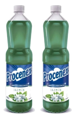 Limpia Piso Liquido Aroma Jazmin 900ml Procenex Pack X2u