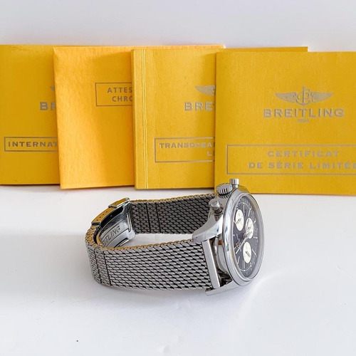 Breitling Transocean Chrono Edição Limitada 43mm Completo